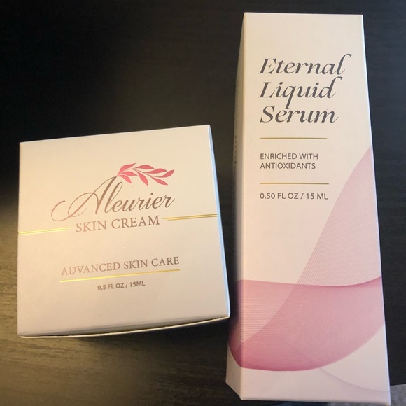 Eternal liquid serum and Aleurier skin care set